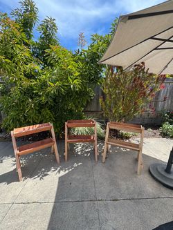 Handmade Elevated redwood planter boxes