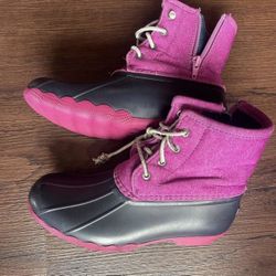Girls Snowboots Sperry, Like New, Size 3