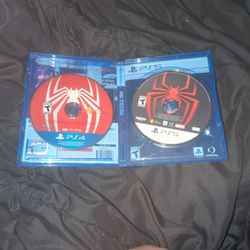 Spiderman 2018 And Spider Man Miles Morales Video Game