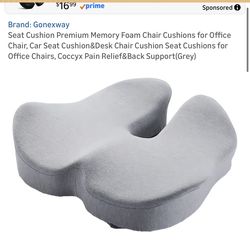Seat cushion memory foam