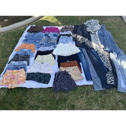 Jr’s Size Sm/Med shorts, pants, skirts, and dresses etc.