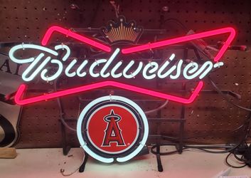 Neon Light - Angels Budweiser