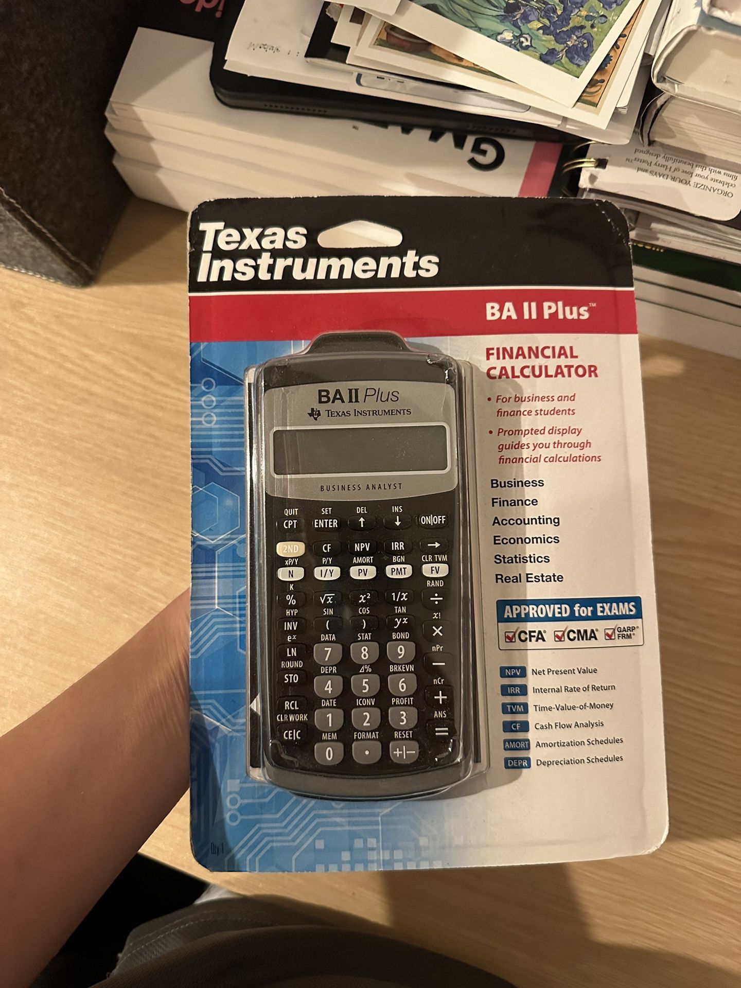 Texas Instrument BA ll Calculator