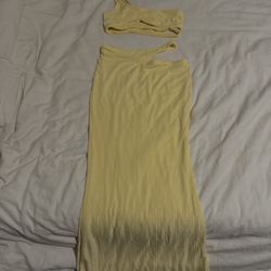 Two Piece Yellow Set 