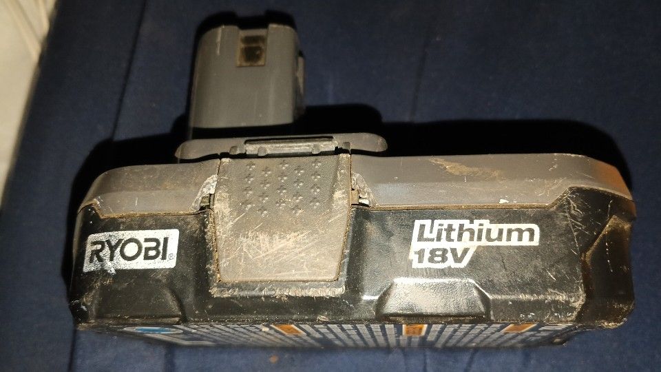 Ryobi Batteries $20.00 Ea Or. $30 For Both