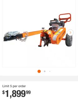 🌳 NEW DK2 Commercial Gas Tree Stump Grinder / Remover
