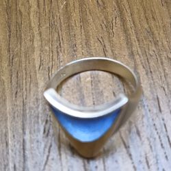 A, ORIGINAL UNISEX 925-SILVER RING UNIQUE DESIGN ONLY ONE AVAILABLE