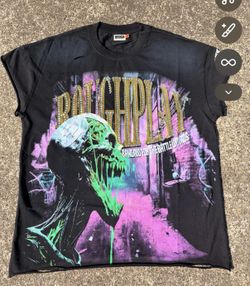 Rough play, graphic cropped design T-shirt size M