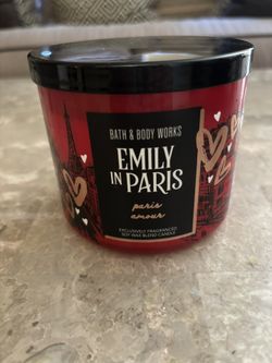 Bath & Body Works Emily In Paris Paris Amour 3 Wick Scented Candle 14.5 oz New