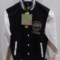 Boy's Youth 7 Soul's Light Varsity Bomber Jacket 