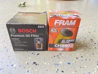 BOSCH 3322 and FRAM CH9972