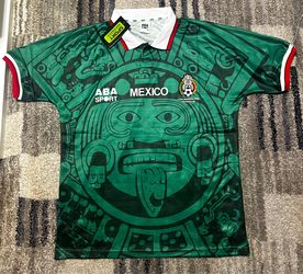 Mexico 1998 World Cup Home Retro Jersey- ABA Sport