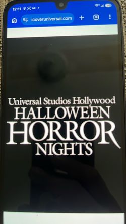 Halloween horror nights tickets