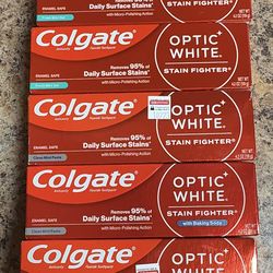 Colgate tooth paste optic white /colgate total gum protection (price is down below)h