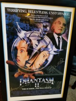Phantasm ll Signed Poster