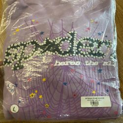 Purple Sp5der Hoodie