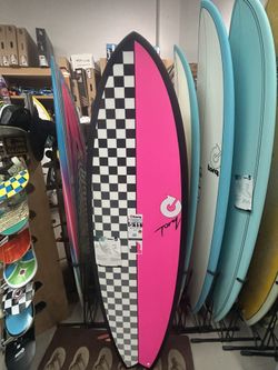 Torq 5 Fin epoxy fish Surfboard at Catch a Wave Surf Shop