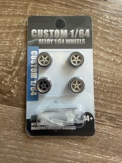 Custom Wheels for Diecast 1/64 Hot Wheels