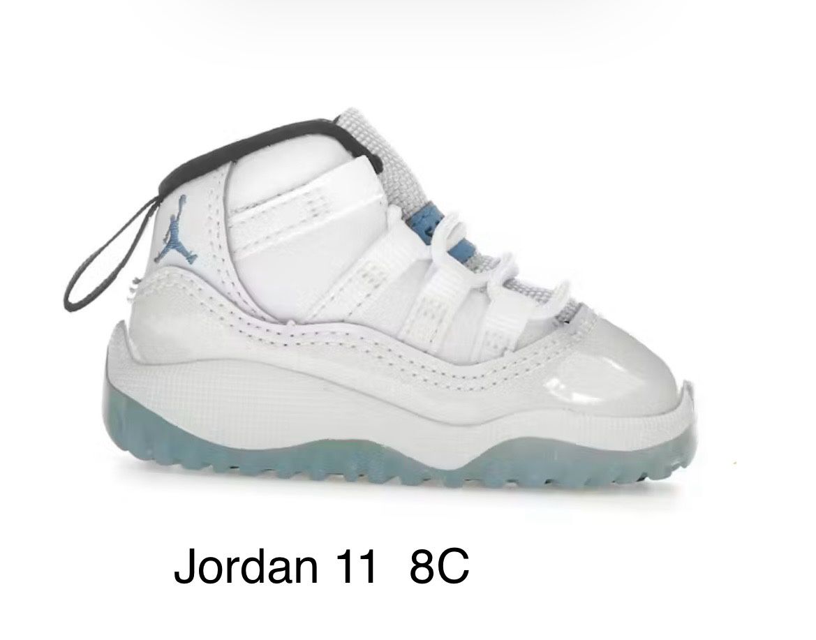 Legend Blue Jordan Retro 11 Kids Toddler 8C