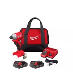 Milwaukee 3650-22CT M18 18 1/4" Compact Brushless Hex Impact Driver Kit