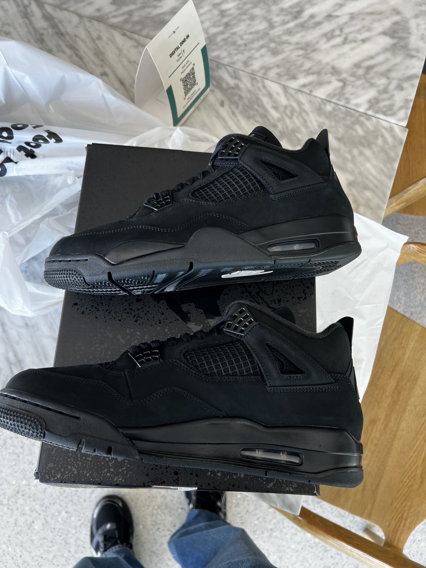 Jordan 4 Retro Black Cat (2025) Sz 13