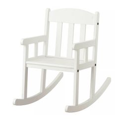 Brand New IKEA SUNDVIK Kids White Rocking Chair – Sensory-Friendly