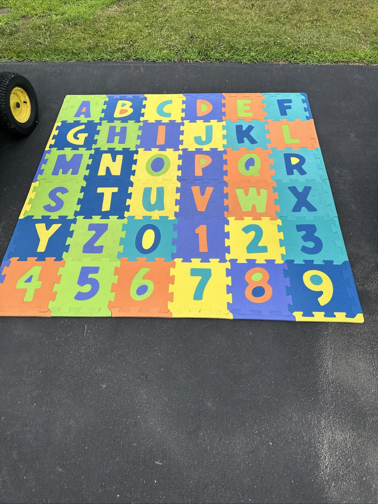Rubber EVA Foam Puzzle Play Mat