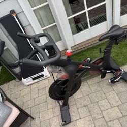 Peloton Bicycle + Shoes