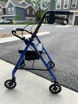 Four Wheel Rolling Walker