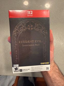 Resident evil collectors pack ( RE7, RE8, RE9) switch 2 sealed