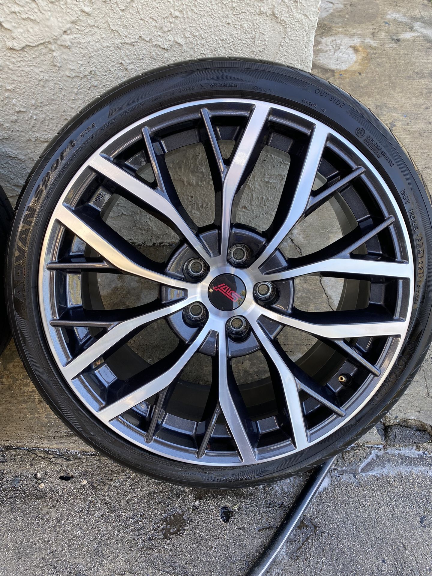 Subaru STI Stock Wheels