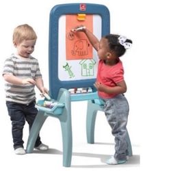 Kid’s Deluxe Standing Art Easel - Whiteboard & Chalkboard - See My Other Items 😀