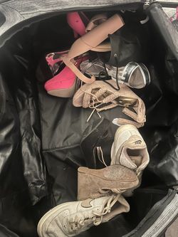 Variety Of Heels And Pair Of Shoes