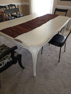 Vintage Solid Wood Dining Table