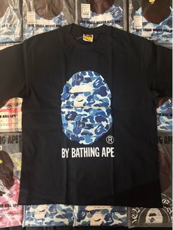 Bape blue camo