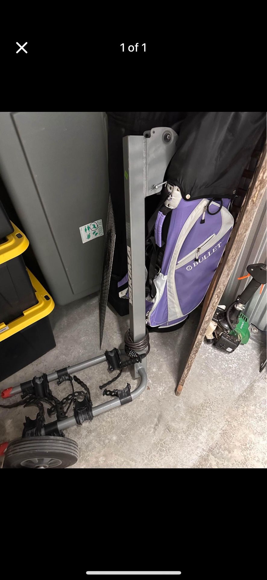 Uline Bike Rack - Holds 2 Bikes - Great Condition!