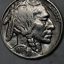 1936 Double Died Buffalo Nickel (Rare Find)