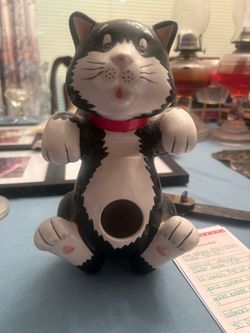 Ganz ceramic playful kitty