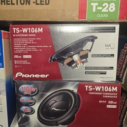 New Pioneer 10 Inch Subwoofers 50 Each 90 For Booth