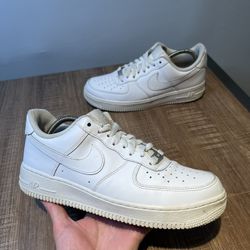 Nike Air Force 1 Low White 2018 315115-112 Womens Size 9.5 Shoes Sneakers