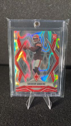 Shedeur Sander’s rookie card