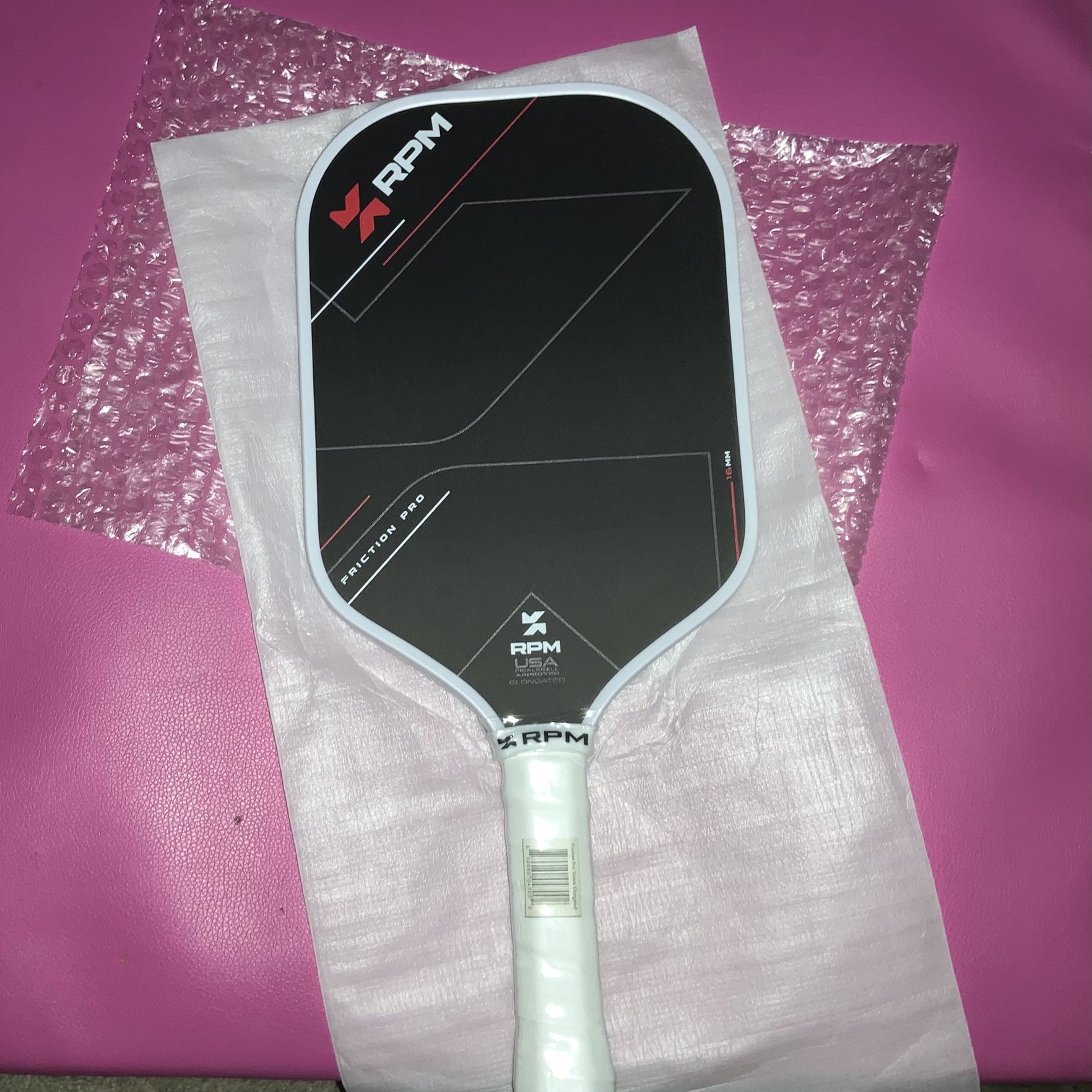 RPM Friction Pro 16mm Elongated Pickleball Paddle for Sale in Los 