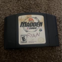 Madden 2002 N64