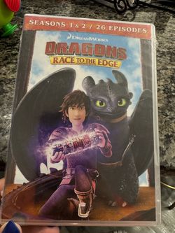 DreamWorks Dragons Race to the Edge DVD Seasons 1 & 2