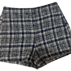 Zara Blue And Gray Short 