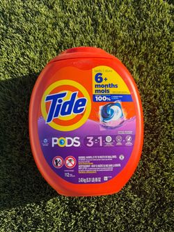 Tide 3 in 1 Spring Meadow Scent Liquid Laundry Detergent Pods