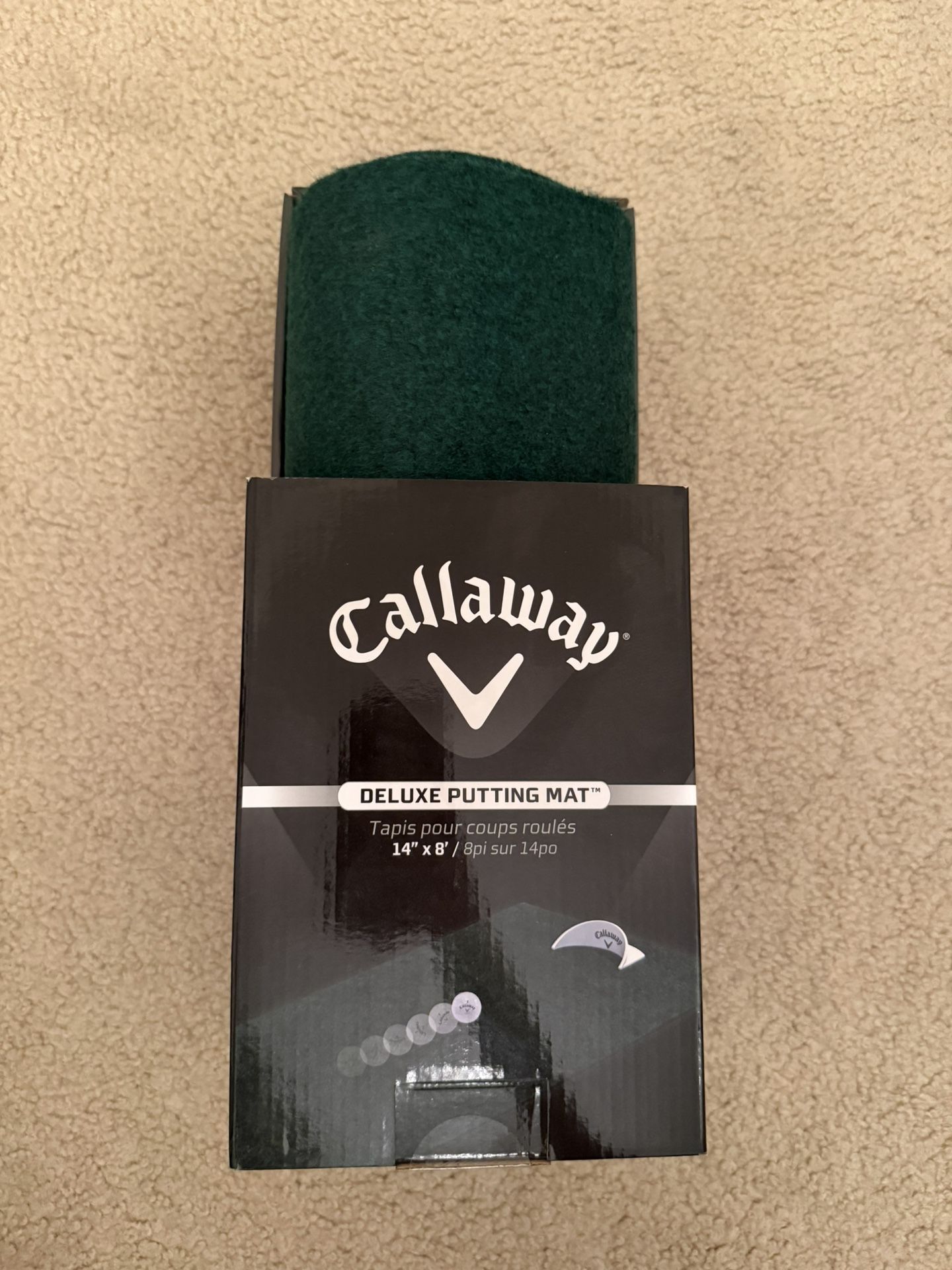 Callaway Deluxe Putting Mat 14’’x8’