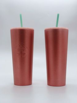 Brand New Starbucks Rose Gold Tumblr 24oz 2020 Valentine Limited Edition