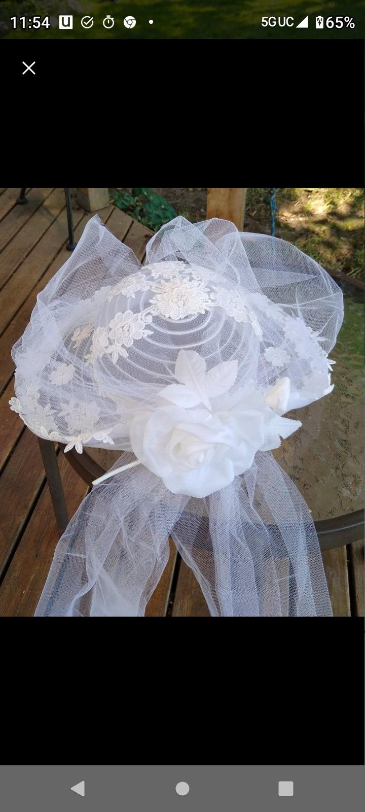 Vintage Bridal Hat