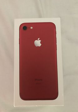 iPhone 7 BNIB 256GB Red “Rare”